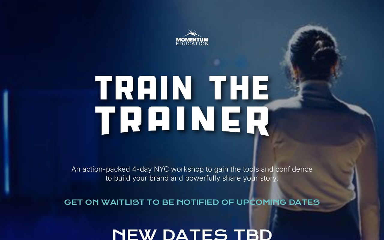 Train The Trainer 2024   Card 